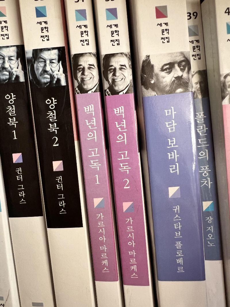 가브리엘 마르케스 '백년의 고독' 민음사 하버드대학 추천도서 3위