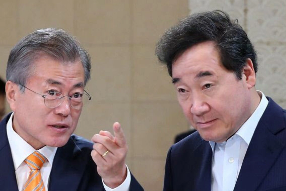 문재인 정권시절 총리 이낙연과 한덕수의 단일화