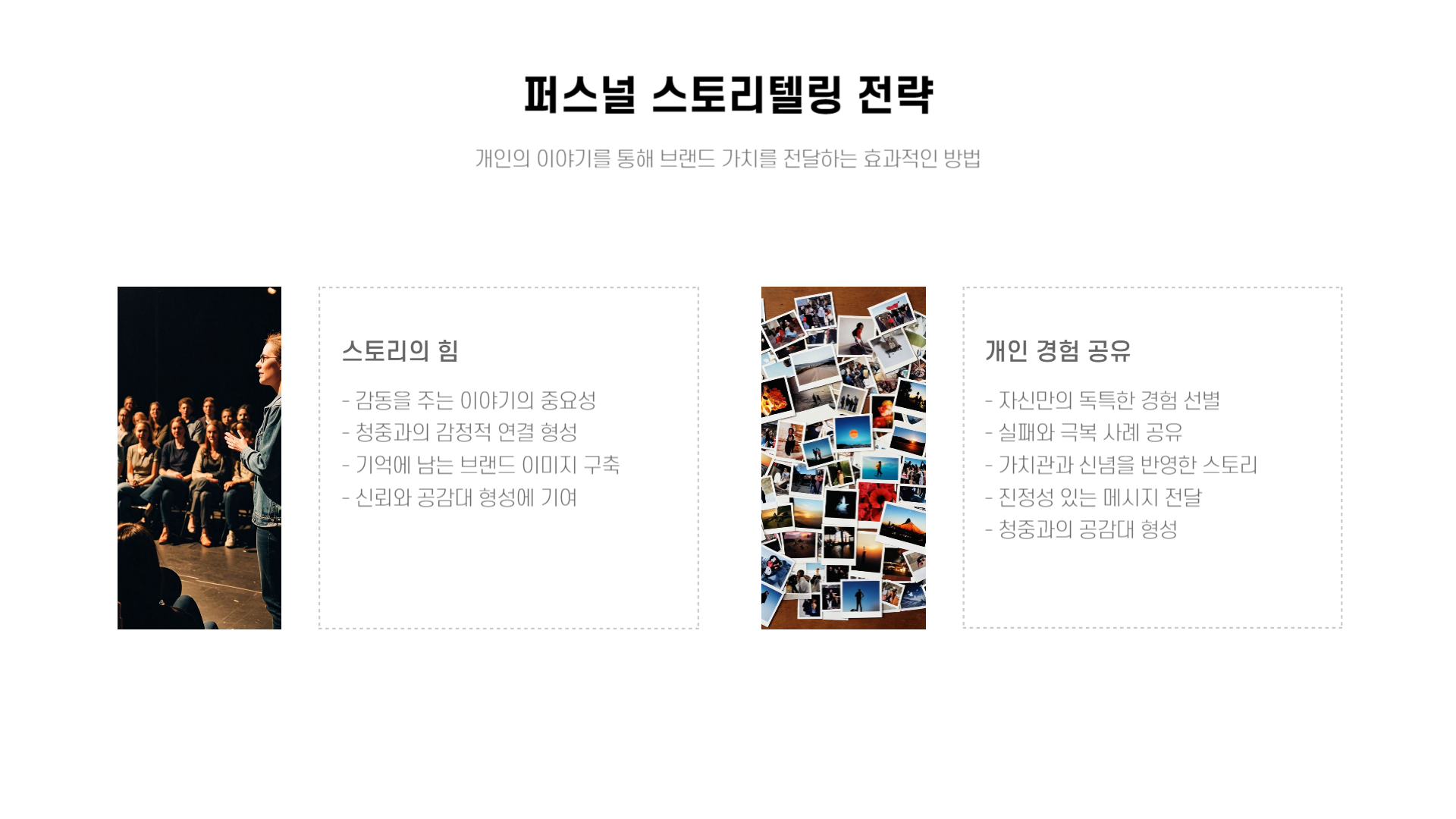 브랜드 정체성을 확립하는 퍼스널 브랜딩 전략