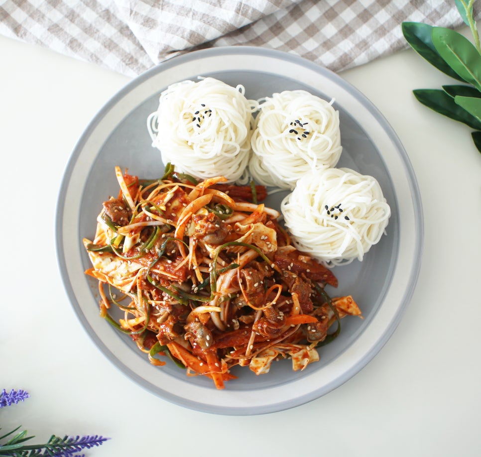 골뱅이무침 골뱅이소면무침