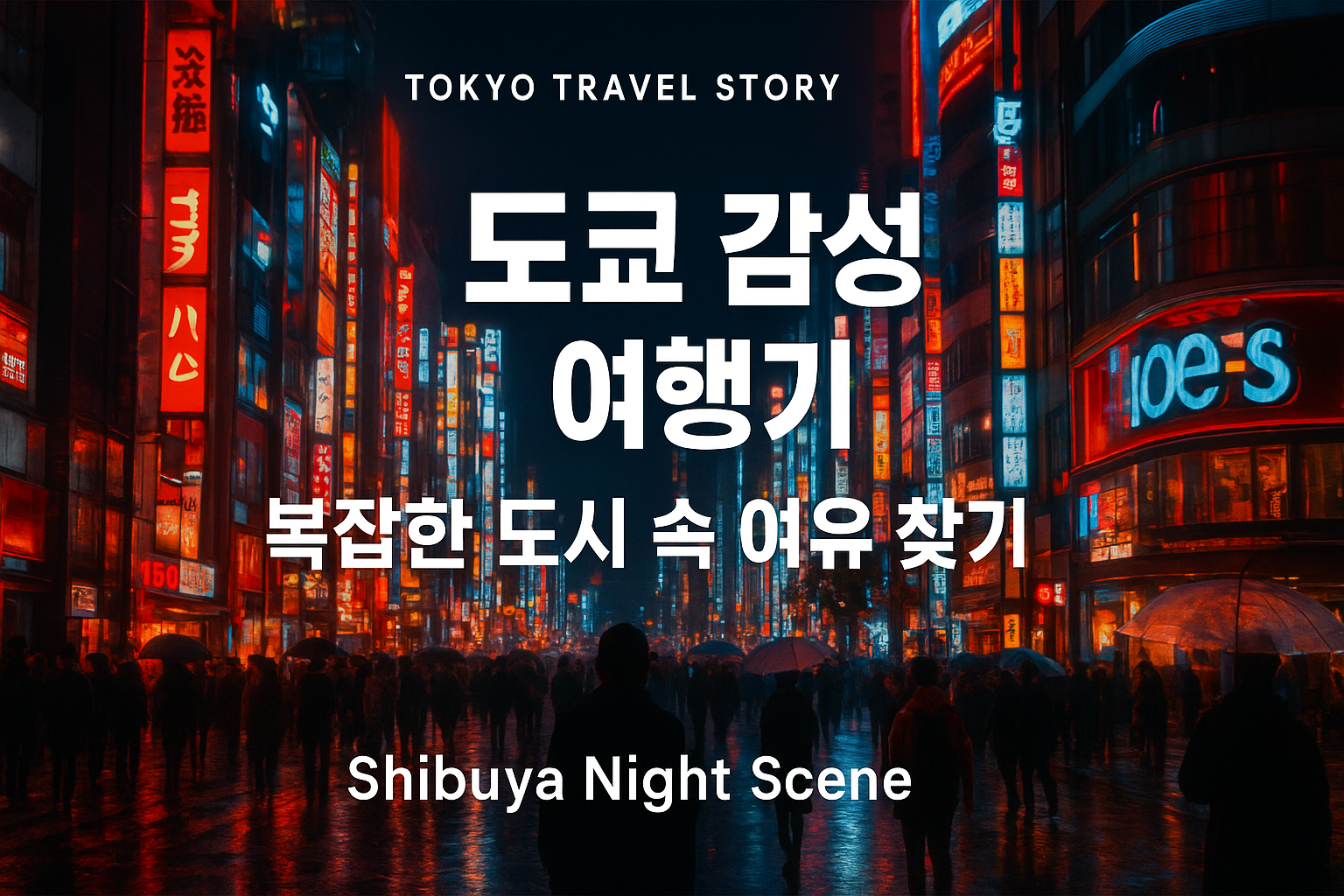 일본 도쿄 감성 여행기 &mdash; 복잡한 도시 속 여유 찾기