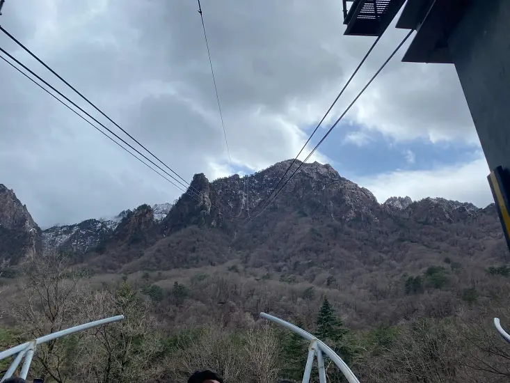 설악산-케이블카-이동-사진