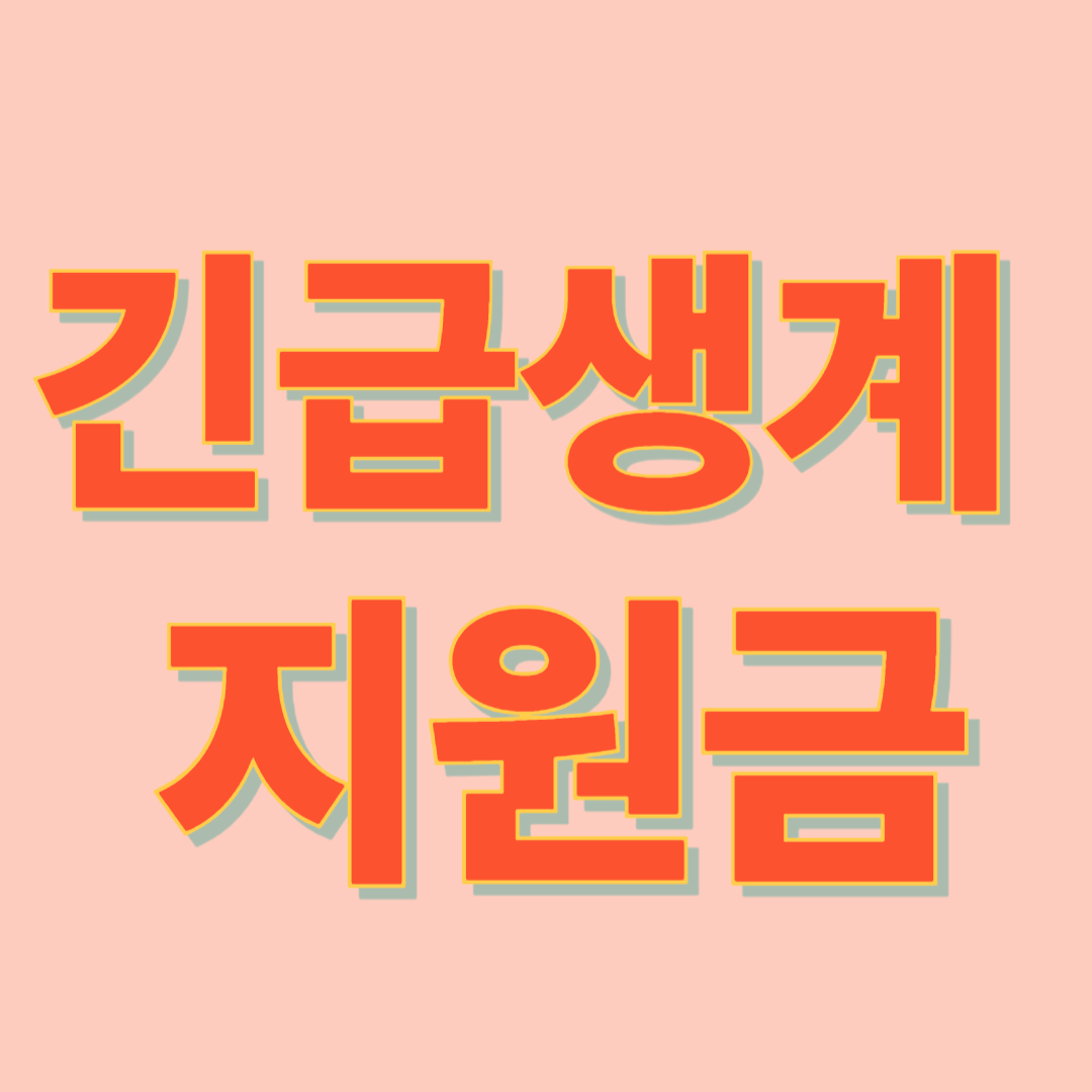 2025긴급생계지원금