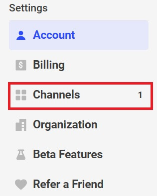 버퍼(Buffer) 사이트 채널 추가방법-생성 채널 확인하기
