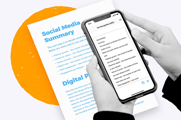 온라인 서류 스캔 · PDF 변환하는 쉬운 방법
