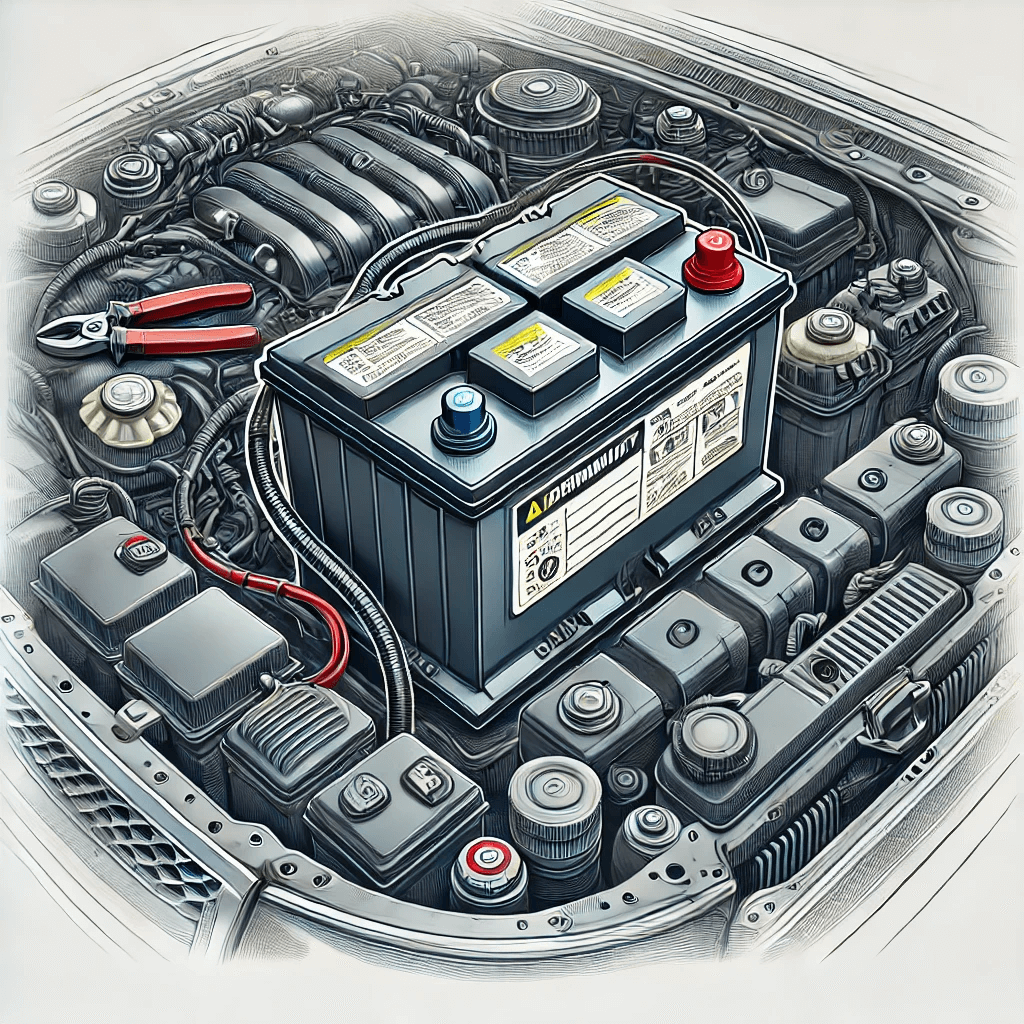 차량 배터리 확인 및 교체