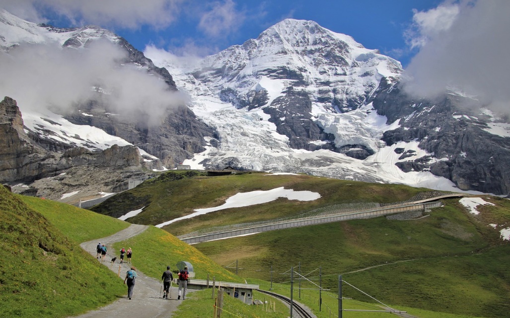 스위스 인터라켄 알프스
