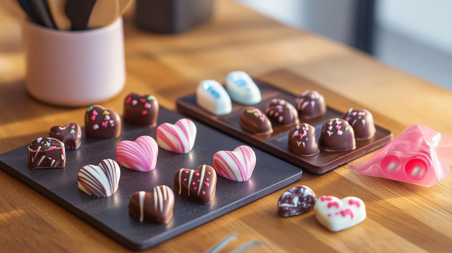 발렌타인 초콜렛 만들기