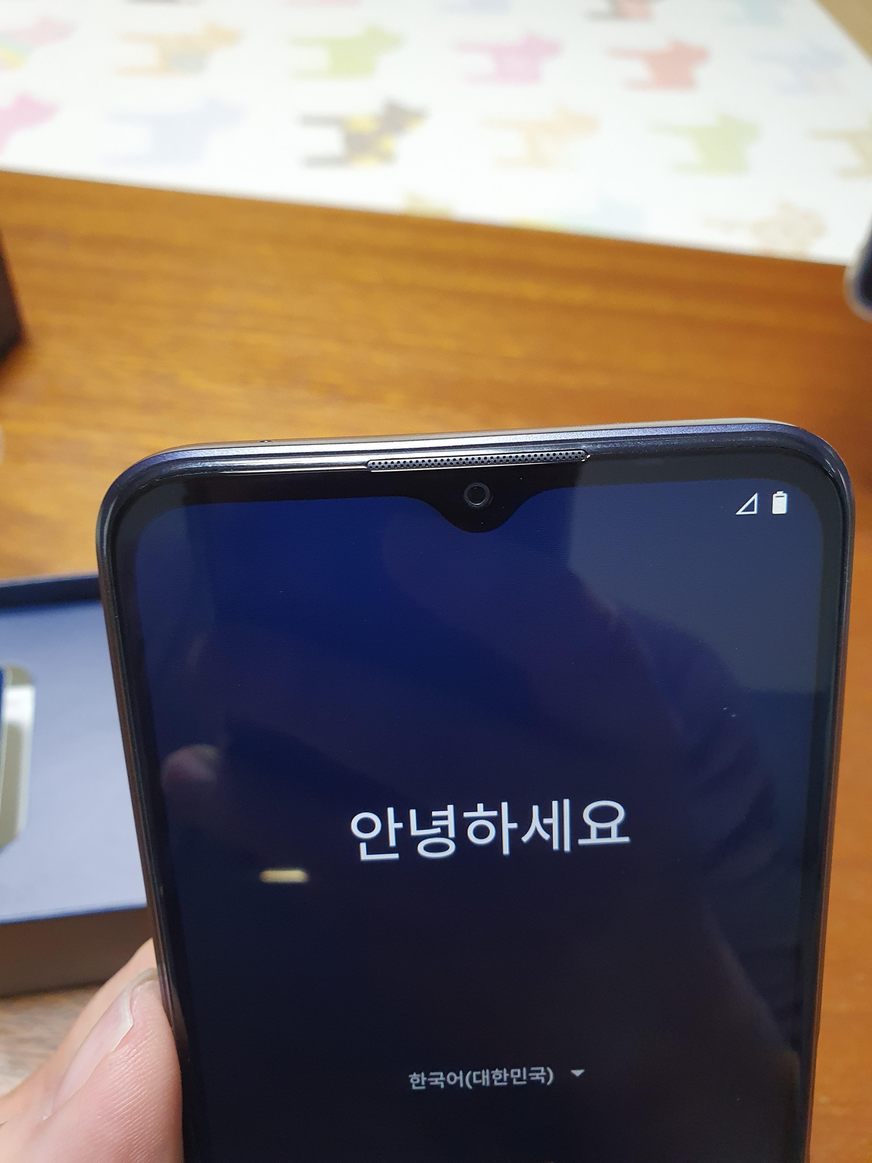 모토로라 G50 5G 리시버 쪽 사진