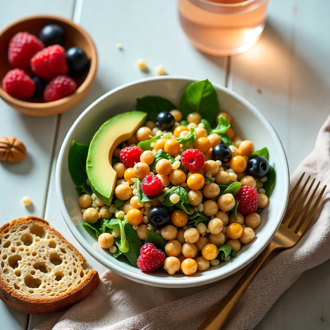 식이섬유가 풍부한 건강 식단