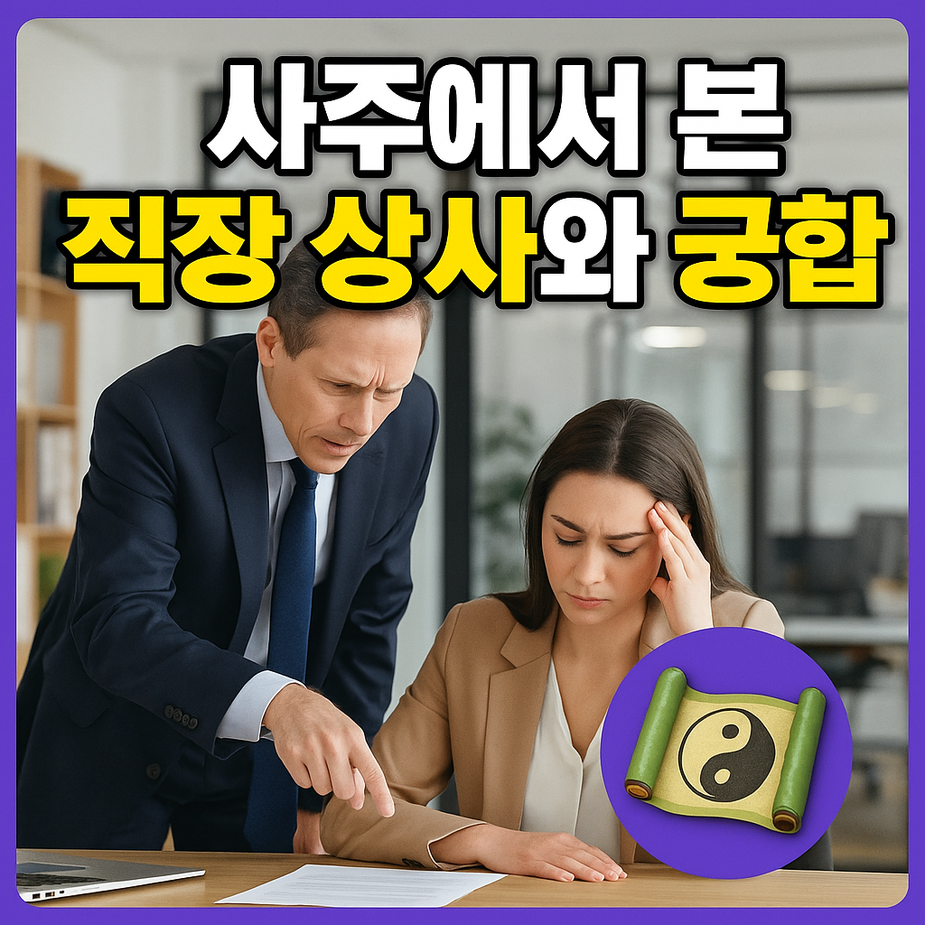 사주에서 본 직장 상사와의 궁합
