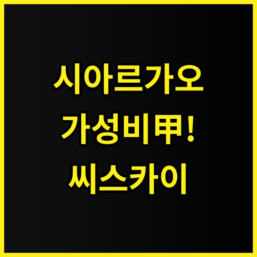 시아르가오 씨스카이 리조트 후기 해변..