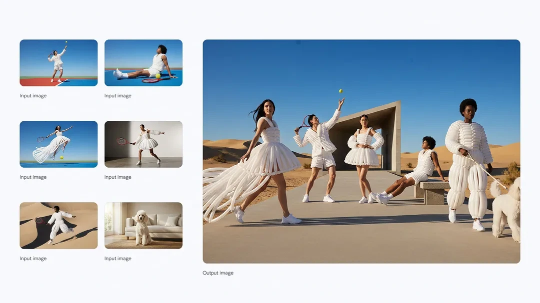 다양한 요소의 일관성 유지 이미지