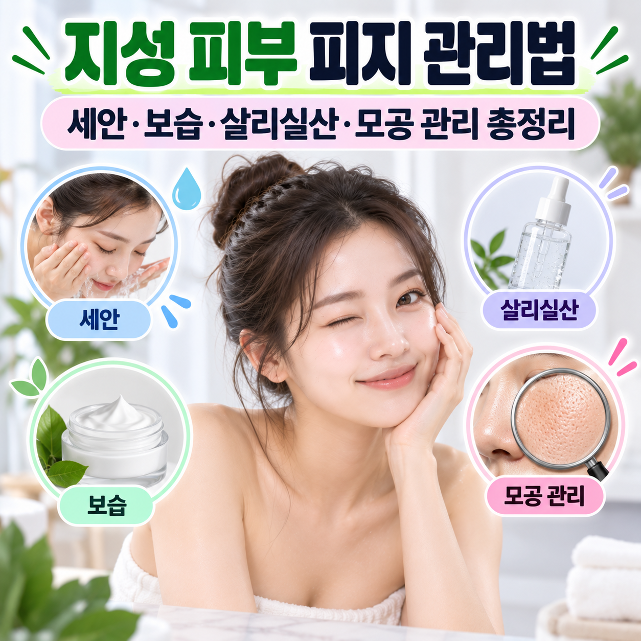 지성 피부 피지 관리법