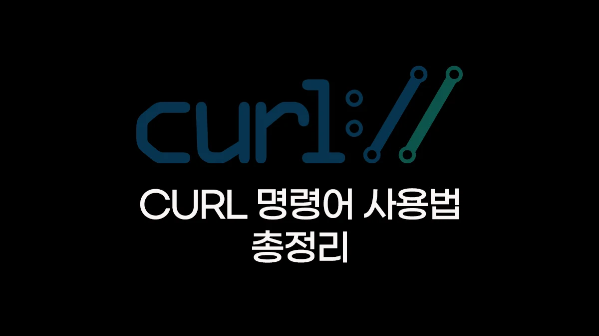 CURL 명령어 사용법 총정리