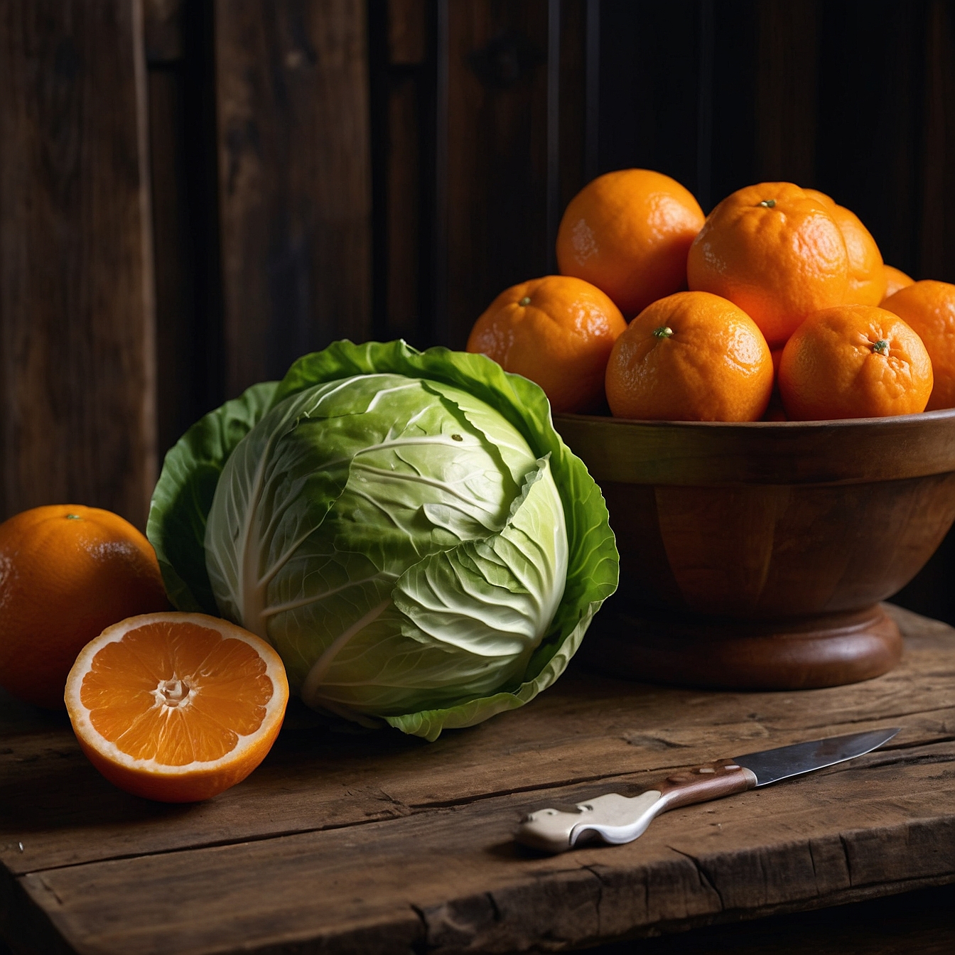 양배추-&-귤-최고의-아침-콤비