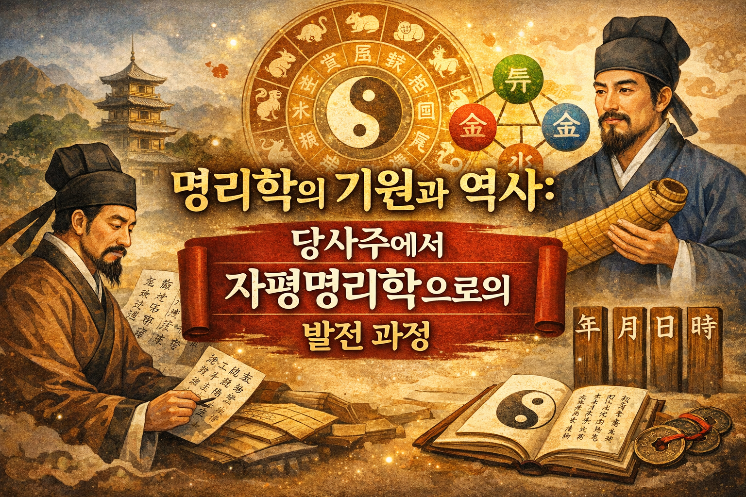 당사주에서 자평명리학으로의 발전 과정