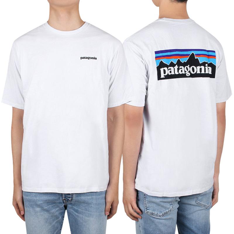 파타고니아 맨즈 P-6 리스판서빌리 반팔티 38504 WHI
