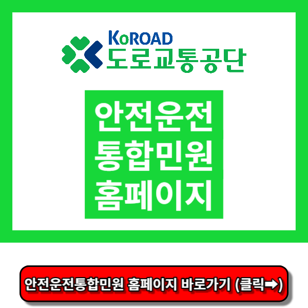 안전운전 통합민원 홈페이지 (www.safedriving.or.kr)