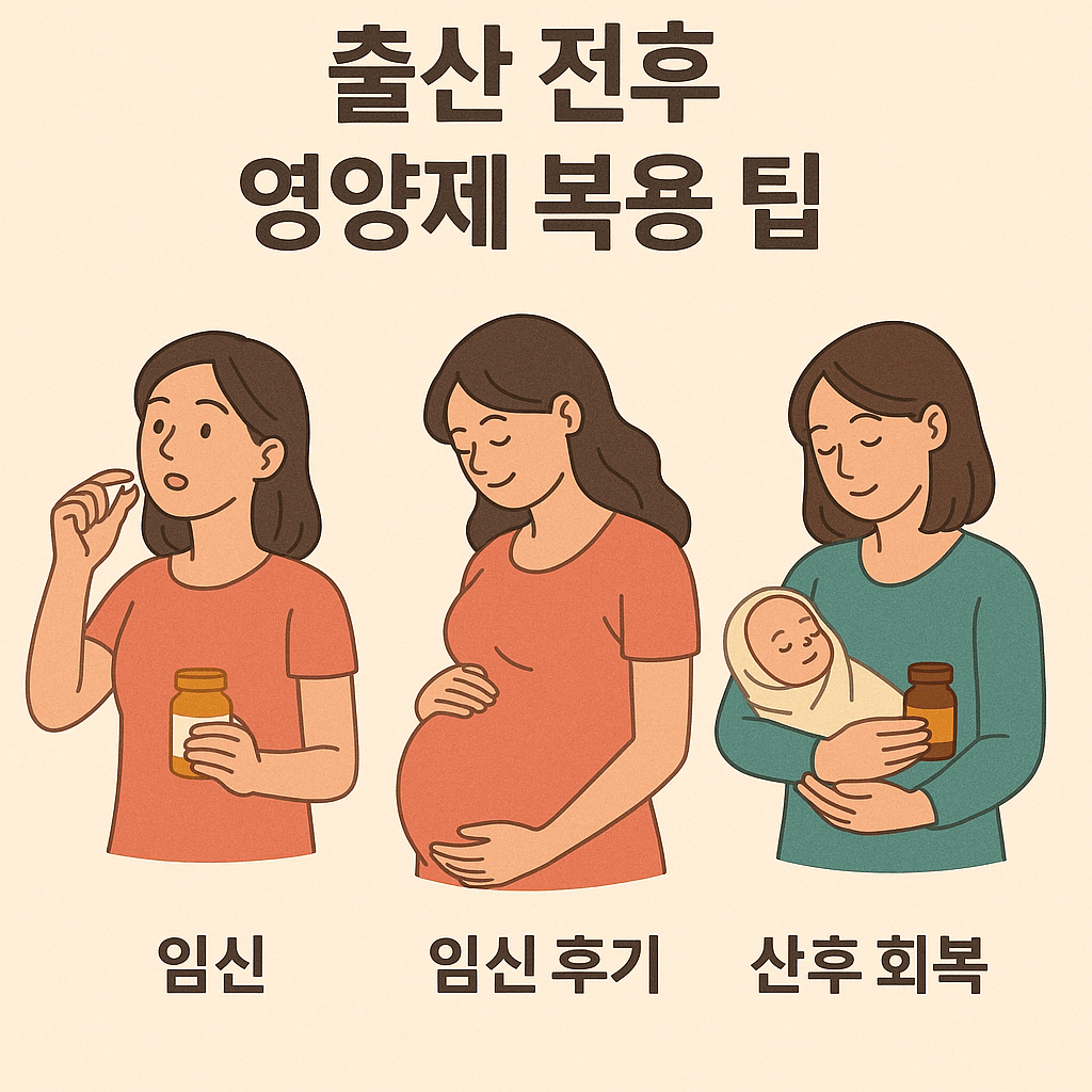 영양제 복용 팁 관련 이미지