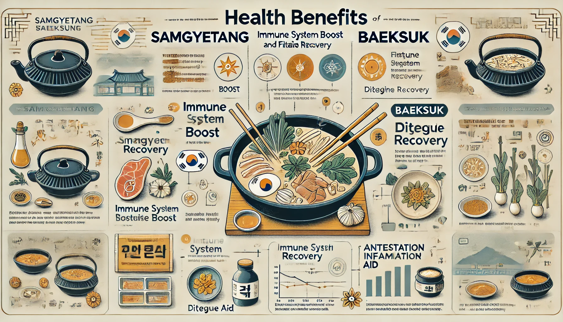 삼계탕과 백숙의 건강 효과
