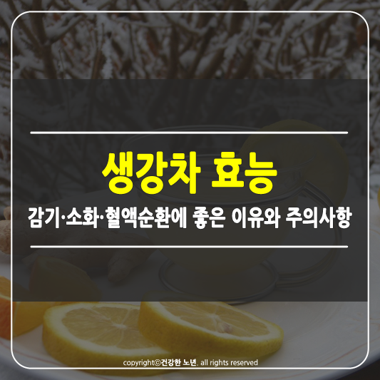 생강차 효능 썸네일