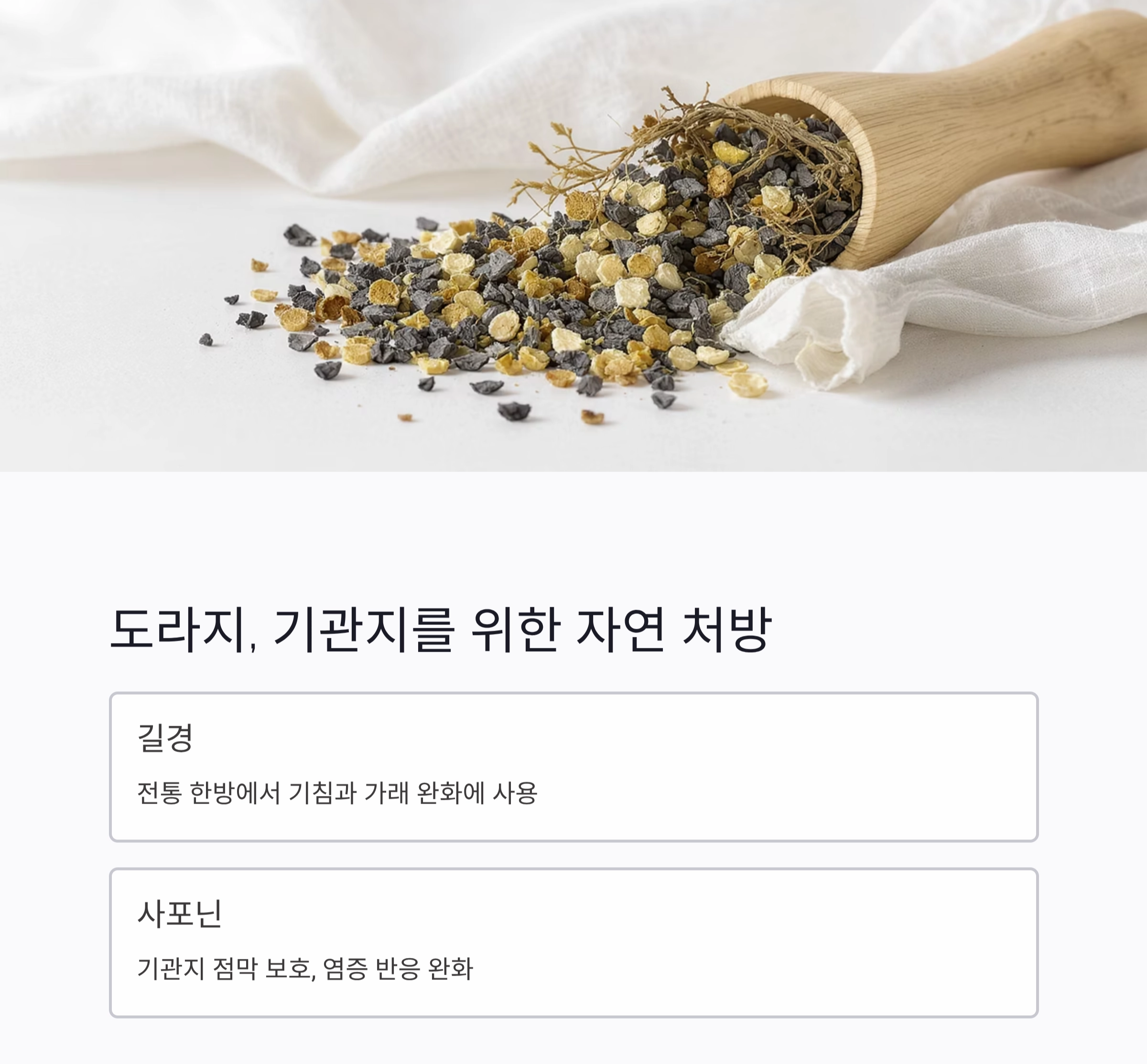 여름철 기관지 건강 지키는 도라지나물 한 접시의 힘
