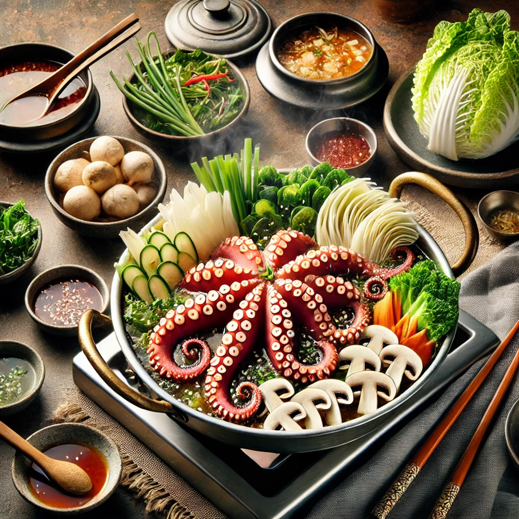 대왕 쭈꾸미 샤브샤브 사진