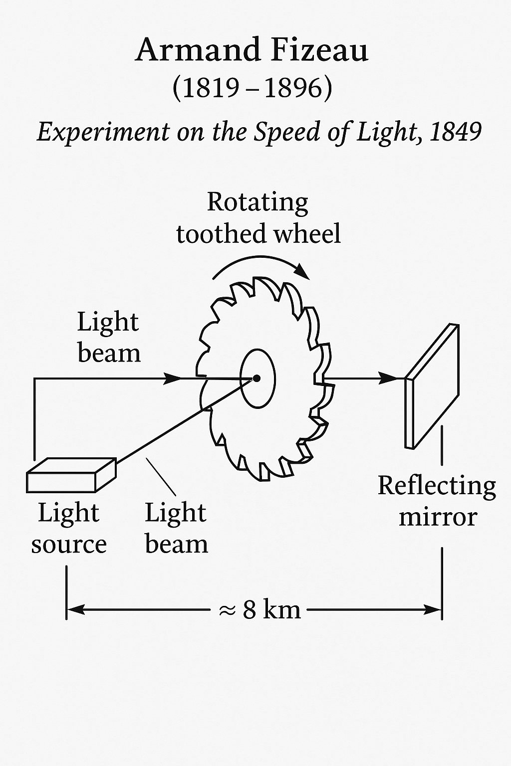 아르망 피조의 실험
