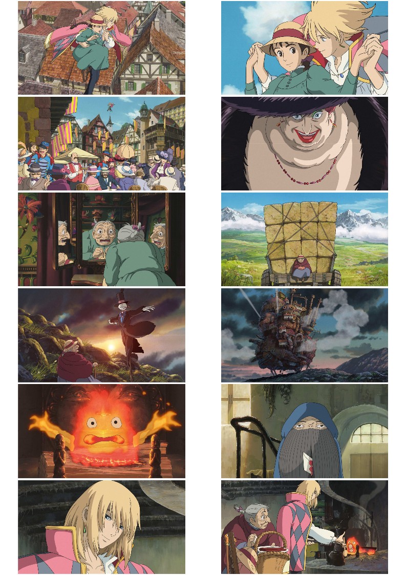 하울의 움직이는 성 배경화면 지브리 컴퓨터 아이패드 아이폰