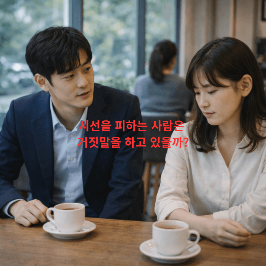 시선회피, 거짓말심리, 비언어적단서, 눈맞춤, 대화심리, 사회불안, 인지부하, 연애심리, 직장심리, 심리학