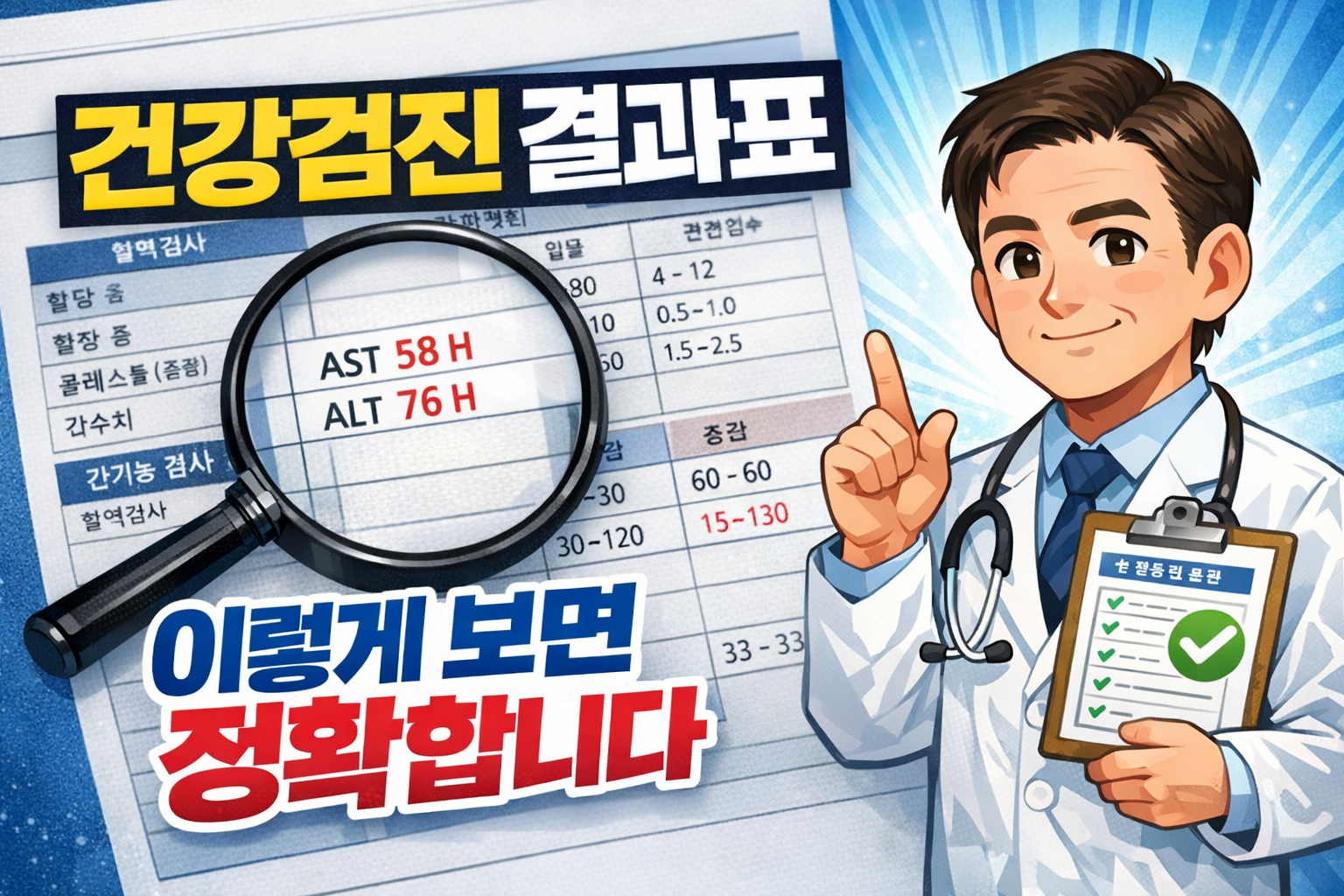 건강검진 결과표