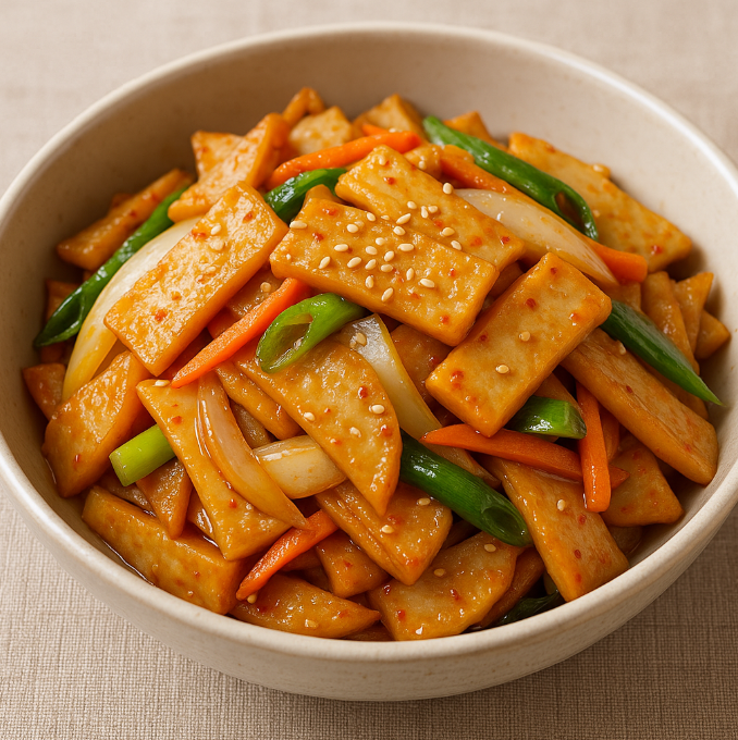 맛있는 밥반찬 어묵볶음