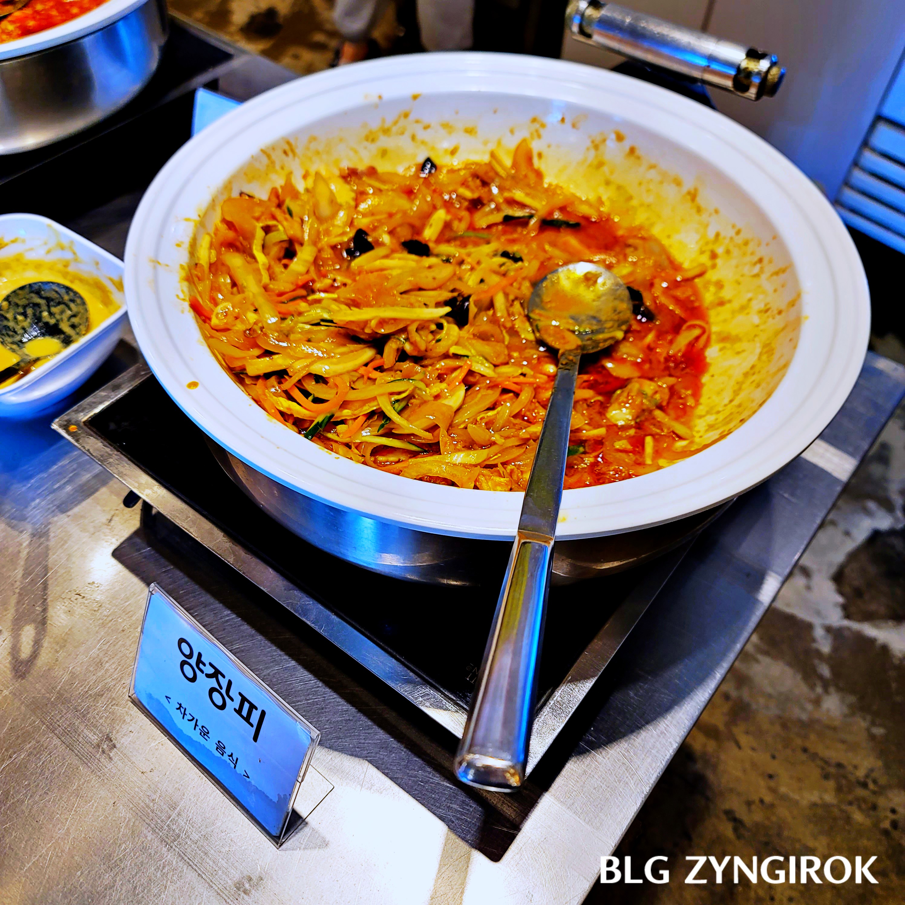 하얼빈 - 양장피 모습이다.