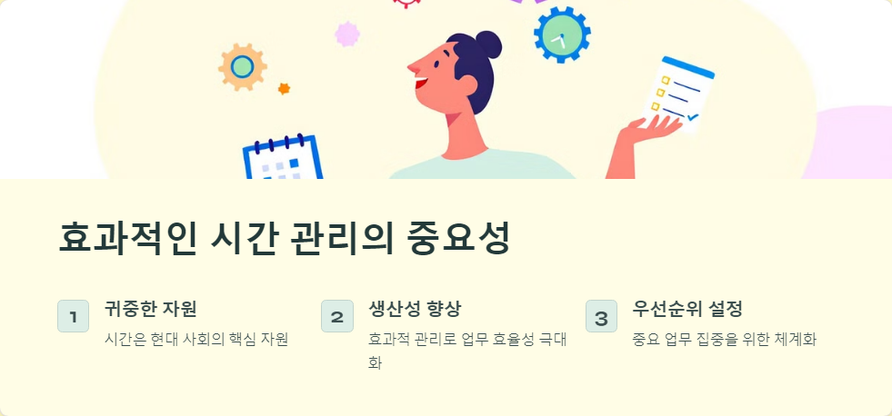 시간관리