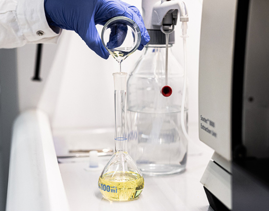 헤일 오일 효능을 위한 추출