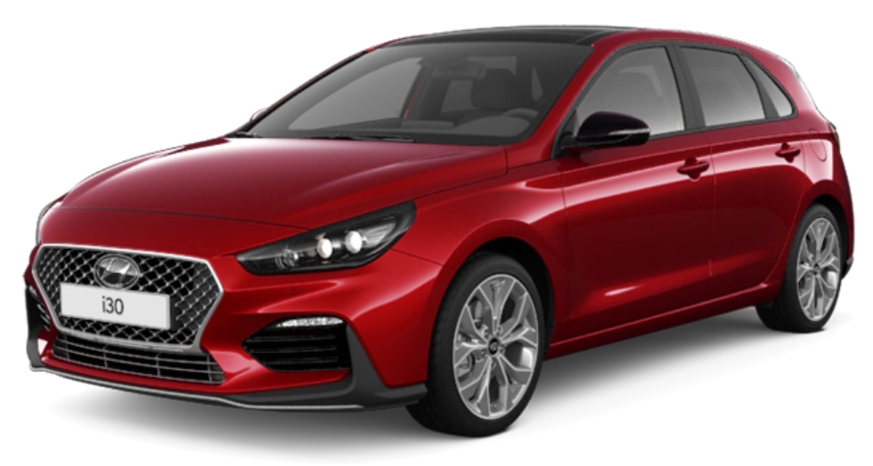 i30 N라인 색상코드 파이어리 레드( 색상코드 :  PR2)