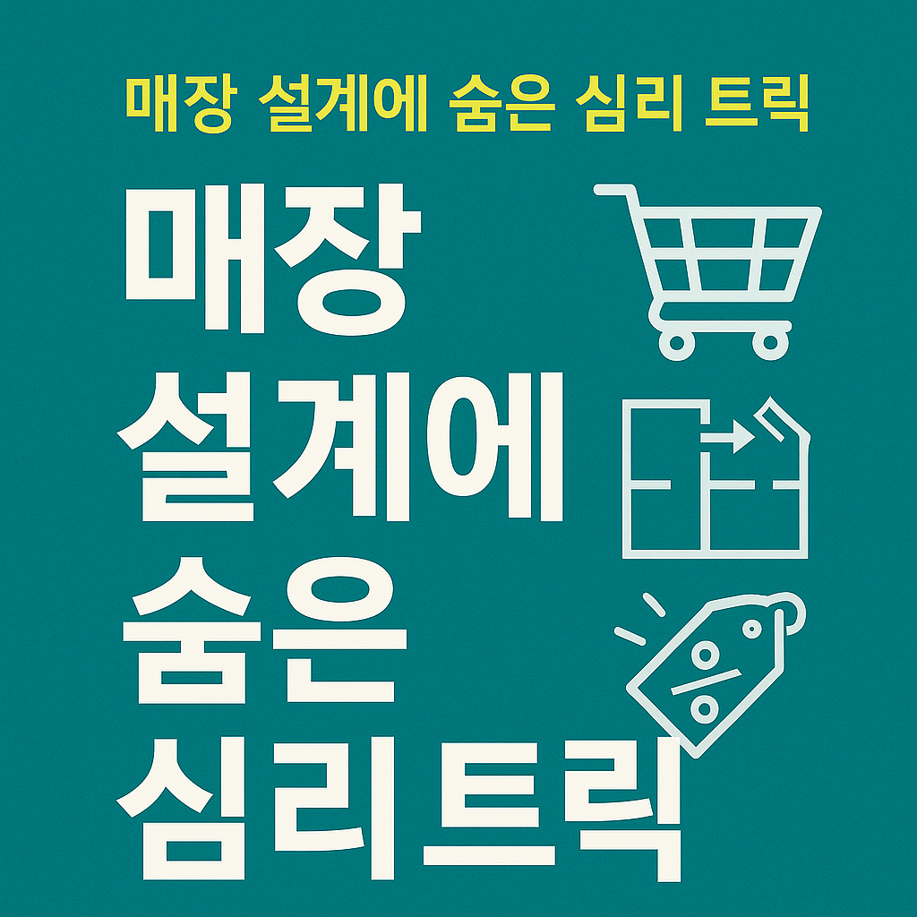 매장 설계에 숨은 심리 트릭