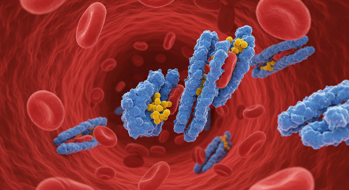 혈관 벽에 쌓이는 저밀도 콜레스테롤