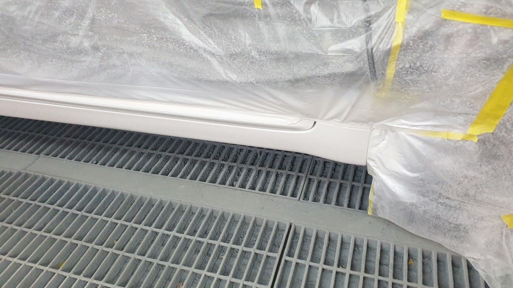 k7 범퍼도색 - 스태프 도색 완료