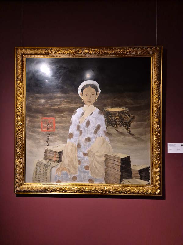 호치민 여행_미술관_타오디엔_꽝산 아트 뮤지엄_Quang San Art Museum_2층 전시실_작품 사진2