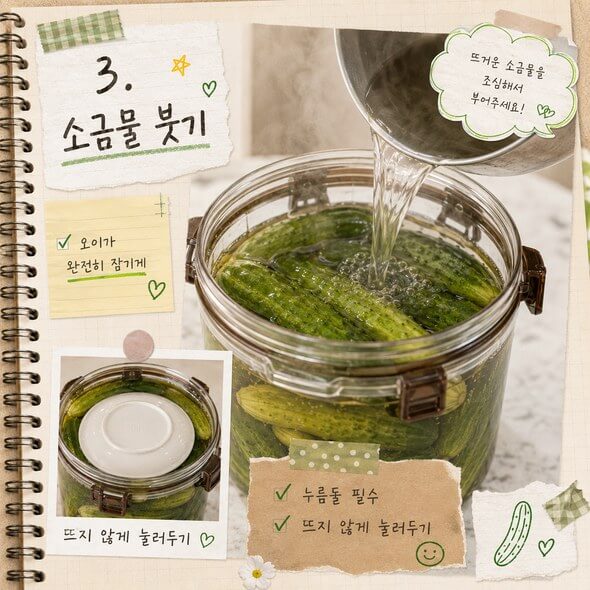 오이지 담그는 방법