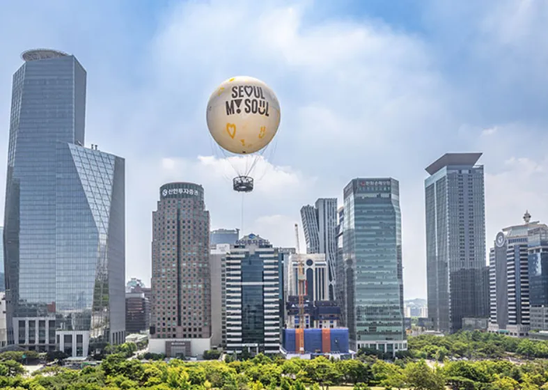 서울의달 열기구 여의도공원 주차