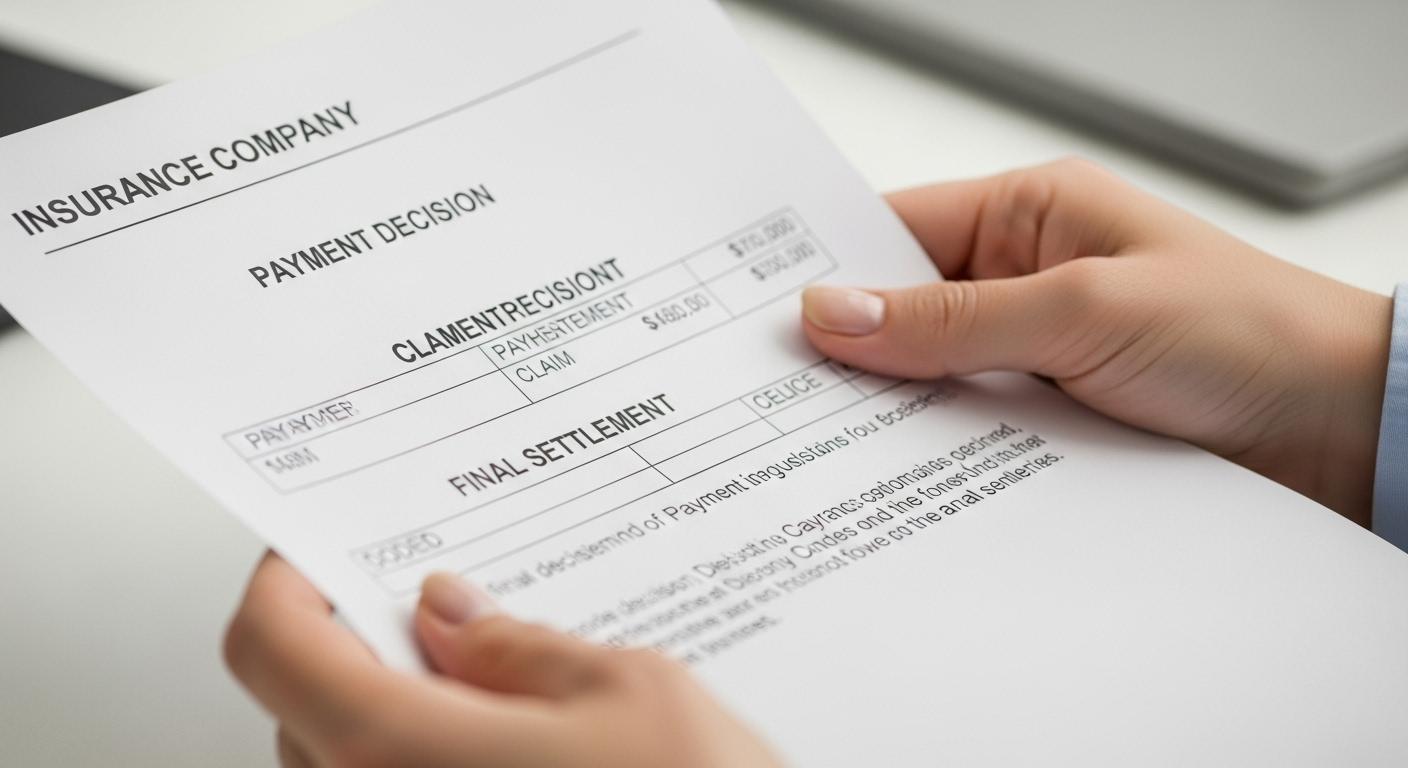 운전자보험 지급결의서