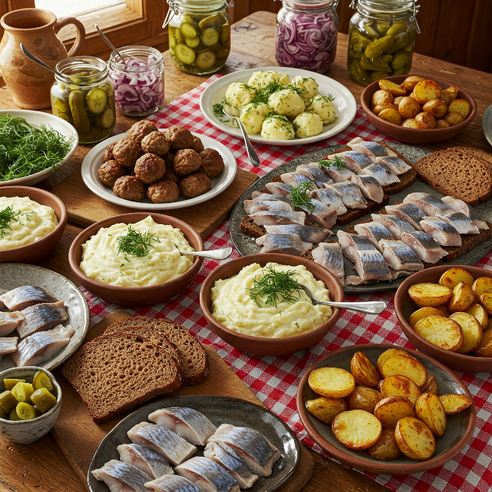 스웨덴의 대표적인 전통 음식