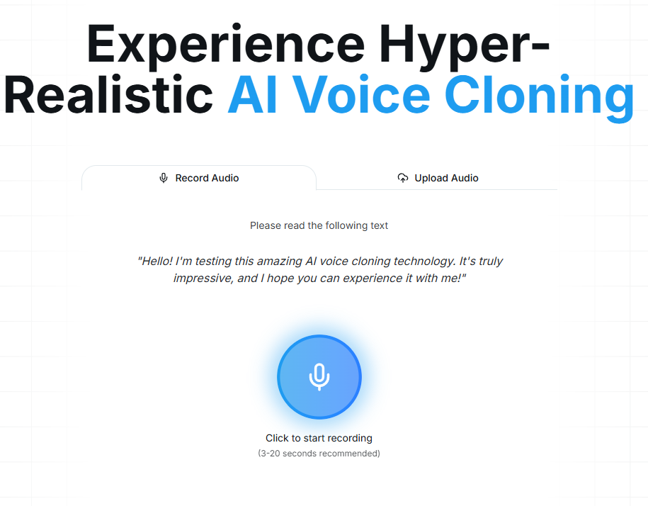 AI Voice Cloning