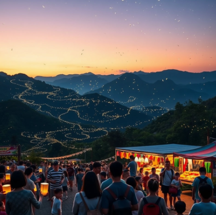 무주반딧불축제그림