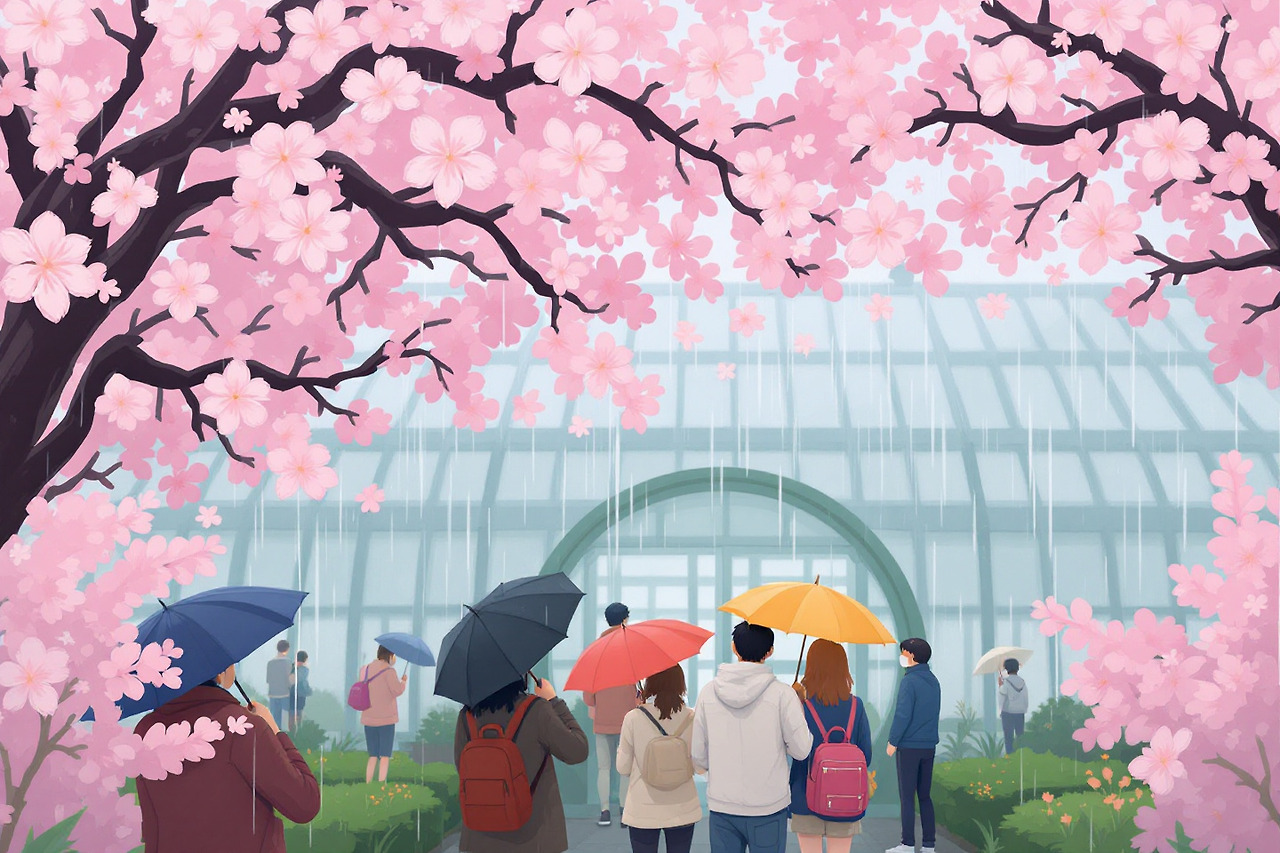 날씨 걱정 없는 벚꽃 명소