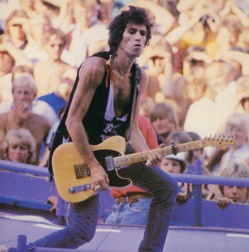 keith richard with telecaster