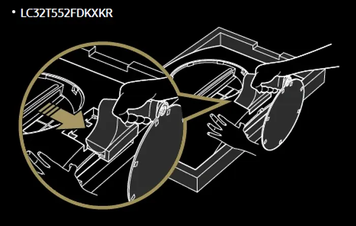 삼성 오디세이 G5 모니터 받침대 분리 방법